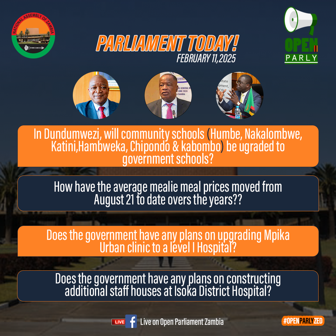 You are currently viewing TODAY IN PARLIAMENT